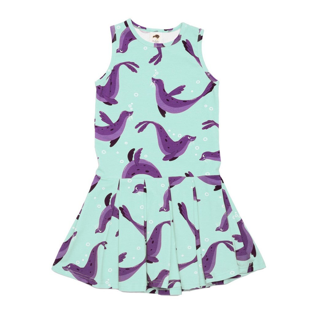 Vestido Focas azul MULLIDO