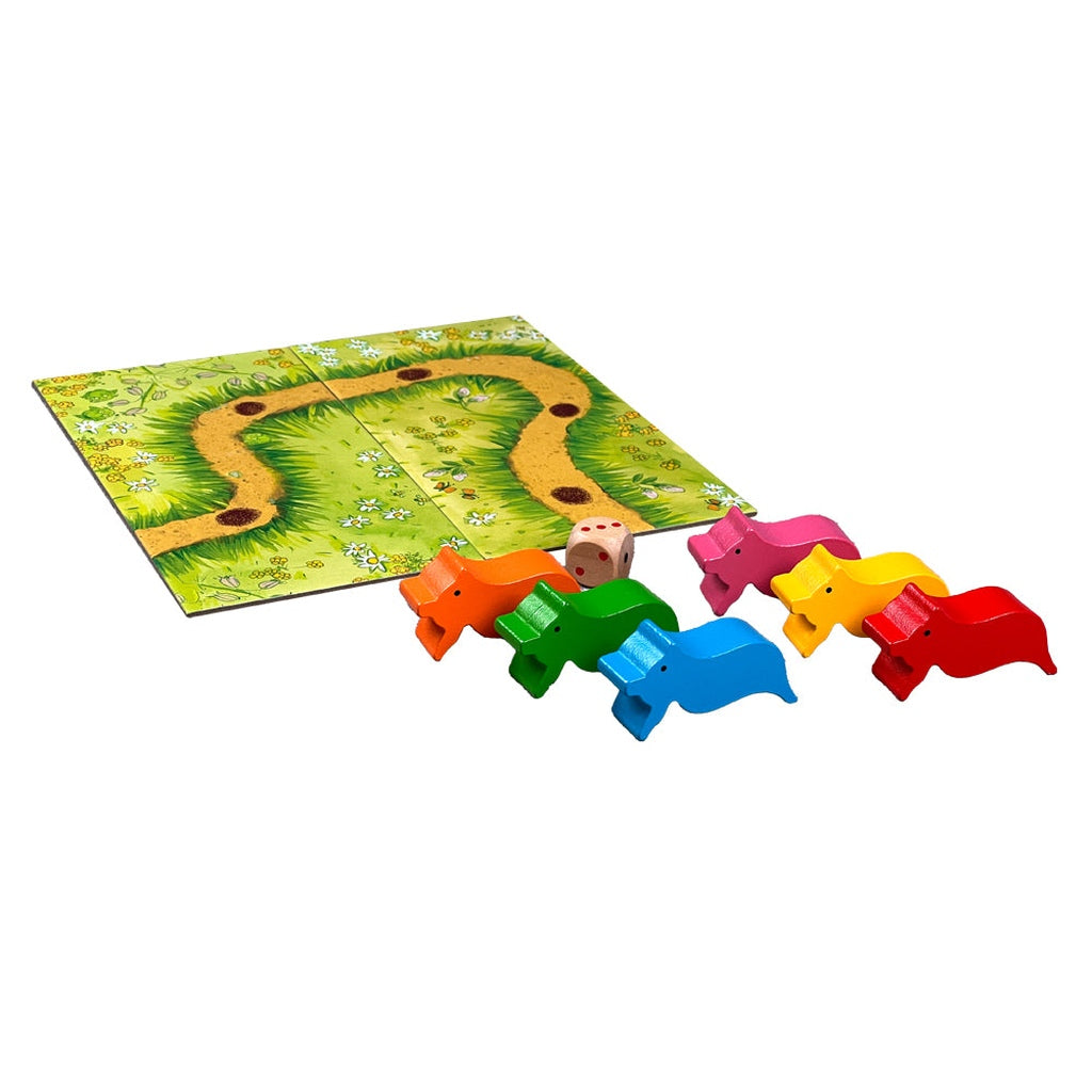 Carrera de cerditos - Juego de estrategia 4+ años