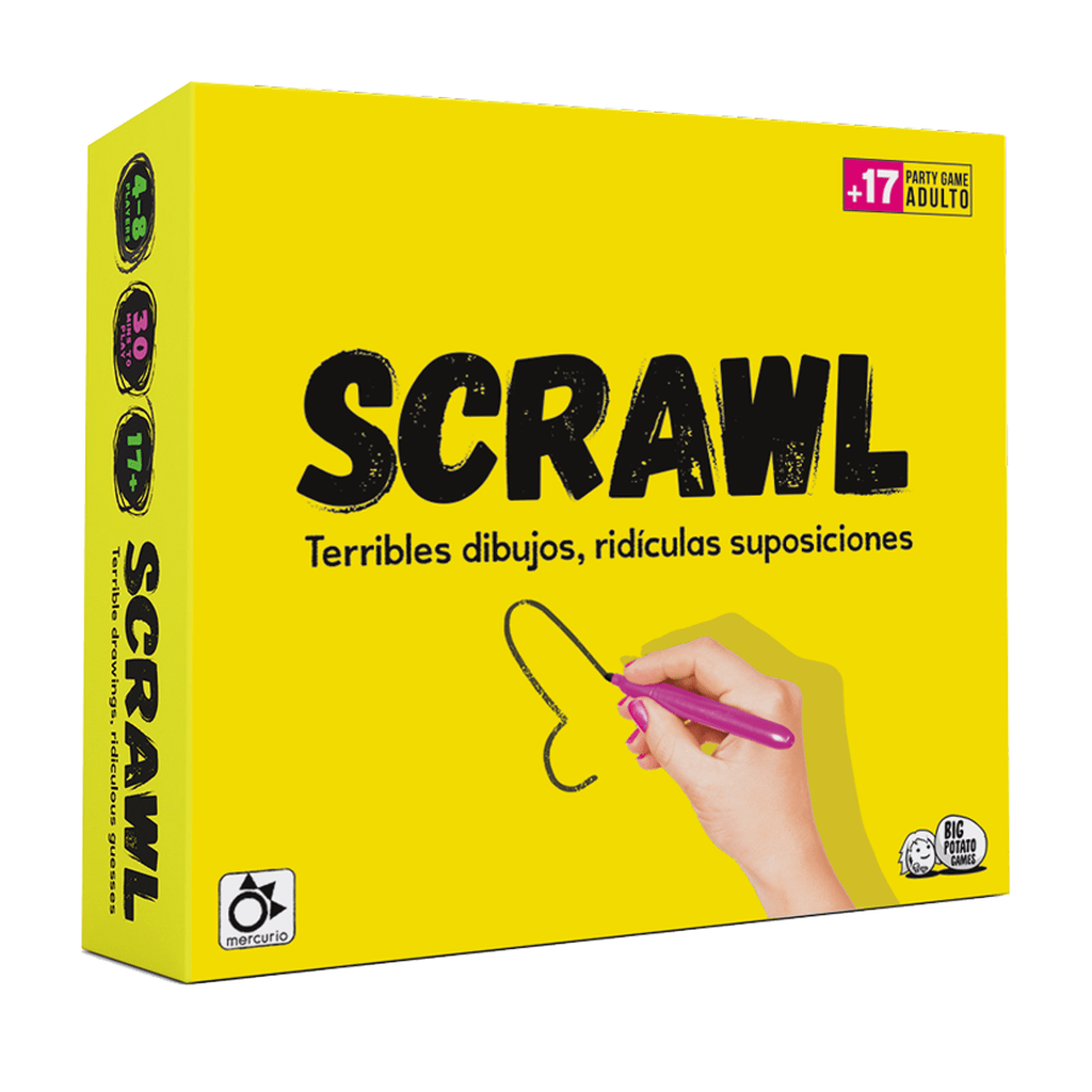 Scrawl - Juego de creatividad 17+ años