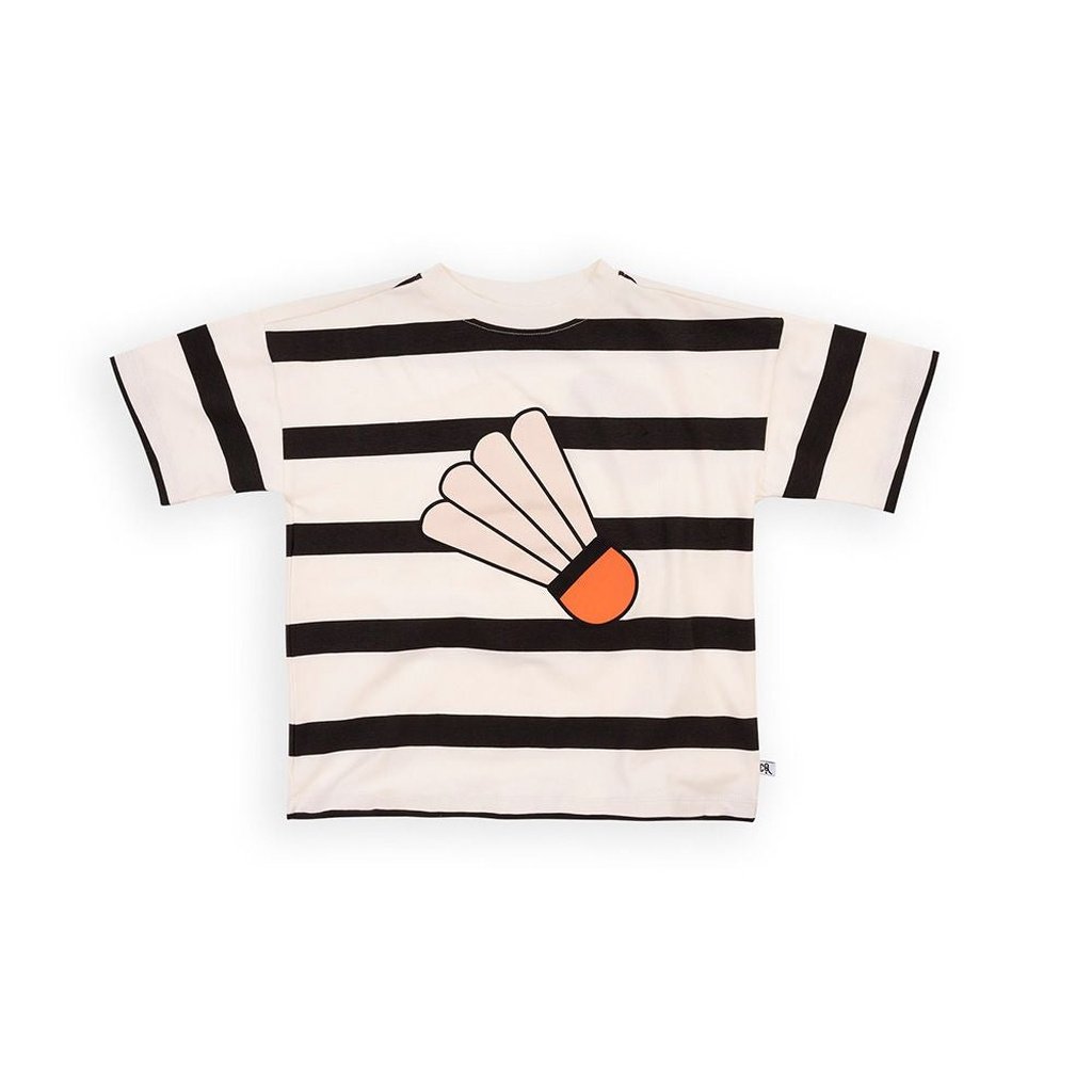 Camiseta Stripes negra CARLIJNQ