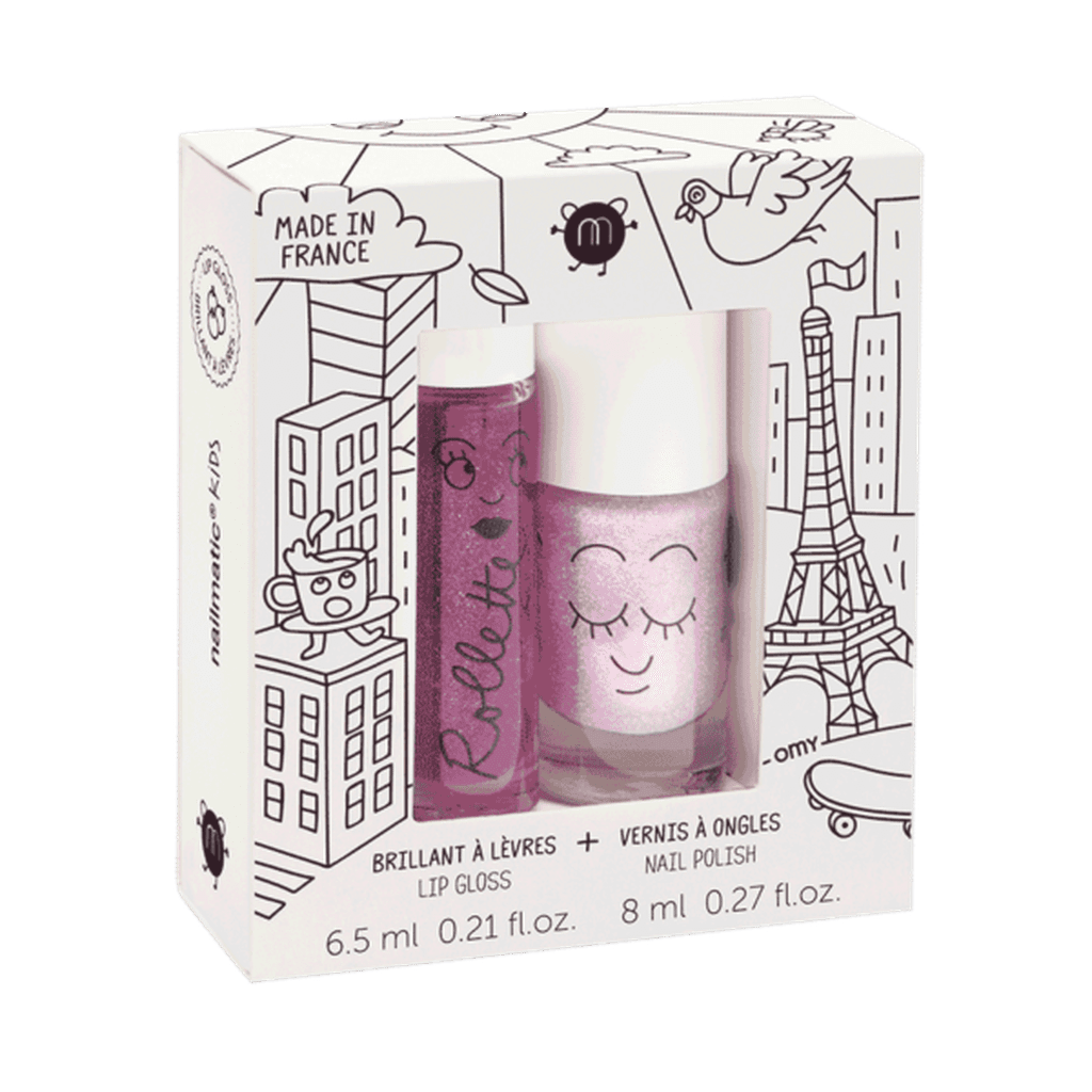 Set Esmalte de uñas y gloss Lovely City NAILMATIC
