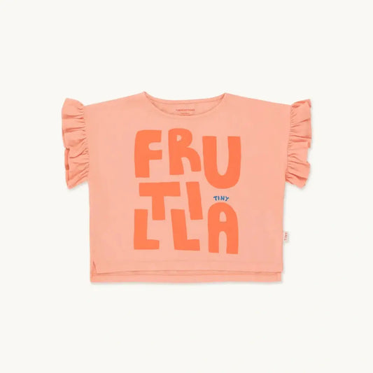 Camiseta Frutilla Frills TINYCOTTONS