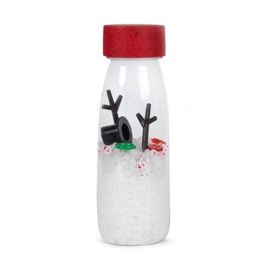 Botella Sensorial Sonidos Christmas Snowman PETIT BOUM