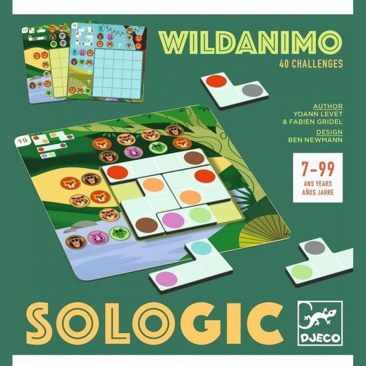 Sologic Wildanimo - Juego de lógica DJECO