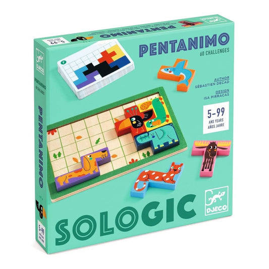 Sologic Pentanimo - Juego de lógica DJECO