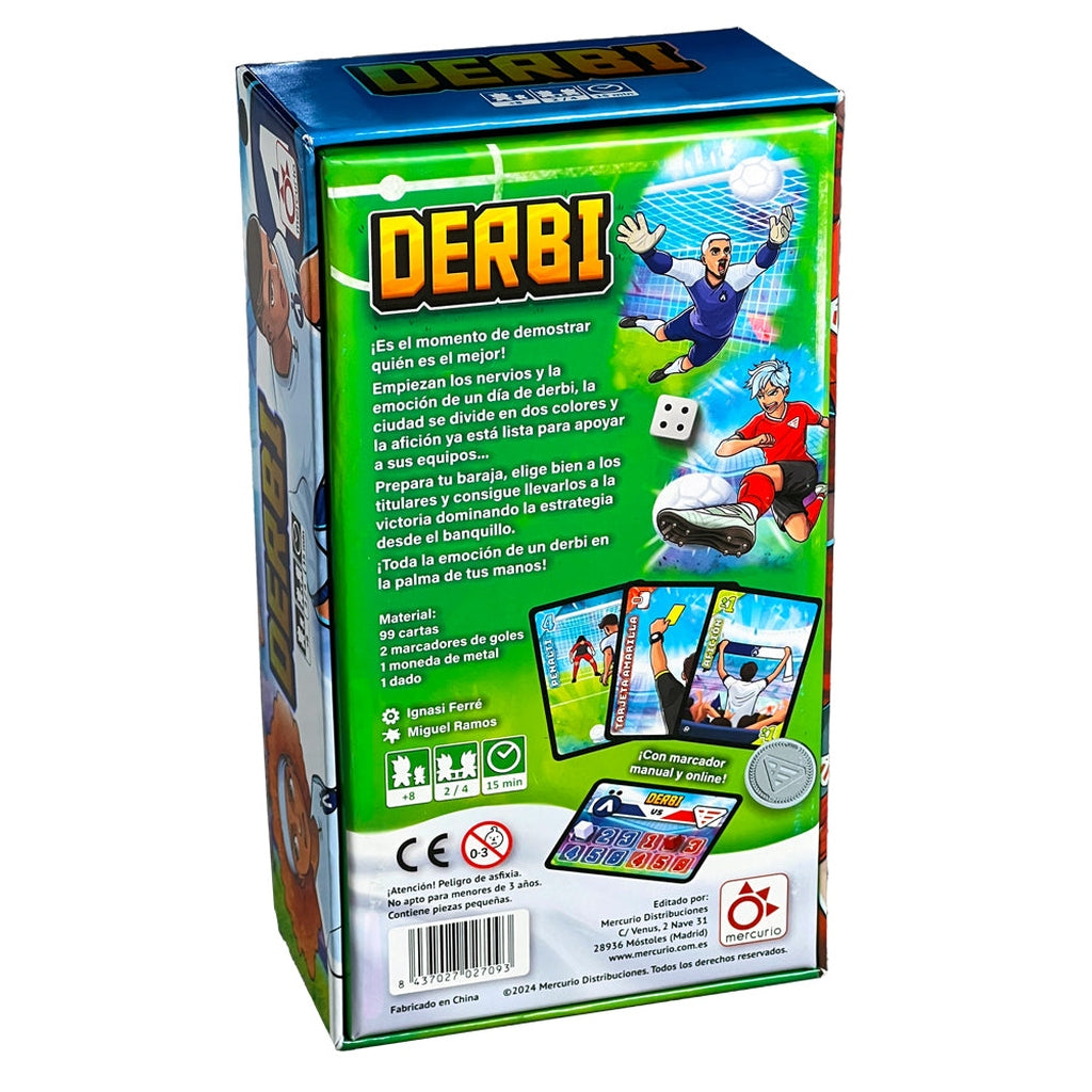 Derbi Juego de cartas 8+ años