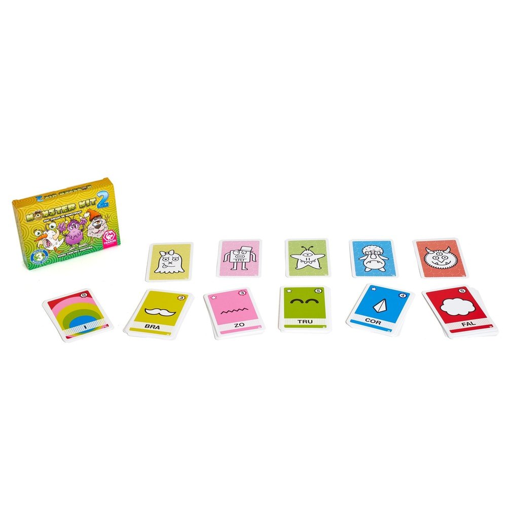 Monster Kit 2 - Juego de cartas educativo TRANJIS GAMES