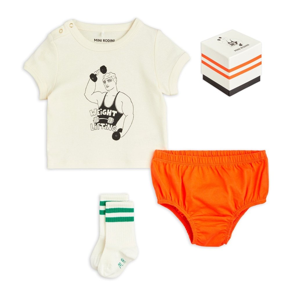 Conjunto bebé Weight lifting MINI RODINI