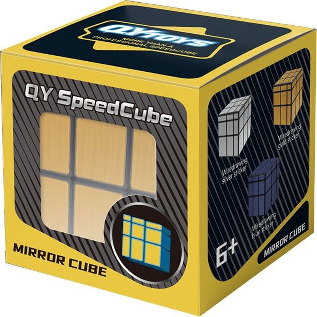 Cubo de Rubik 3x3 Mirror Gold