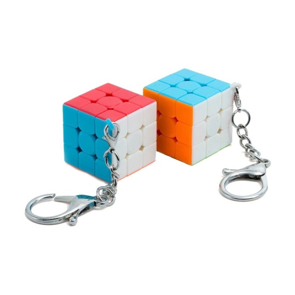 Cubo de Rubik 3x3 Key Ring Stickerless