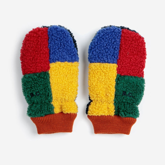 Guantes Color Block Sheepskin BOBO CHOSES