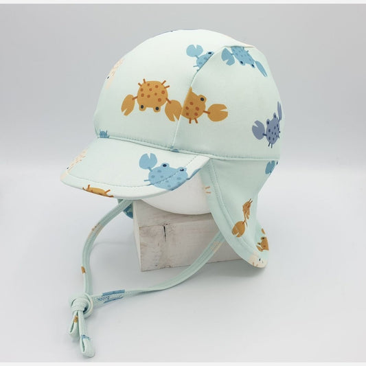 Gorra Sahara UPF+50 Azul Crabs