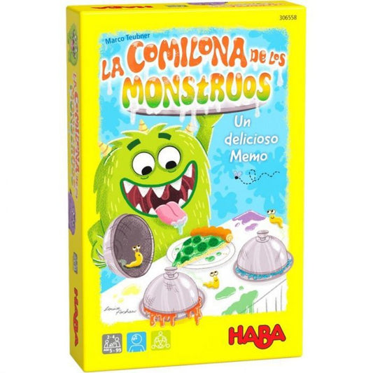 La comilona de los Monstruos, juego de memoria de HABA