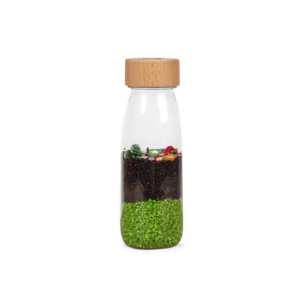 Botella Sensorial Learn Veggies PETIT BOUM