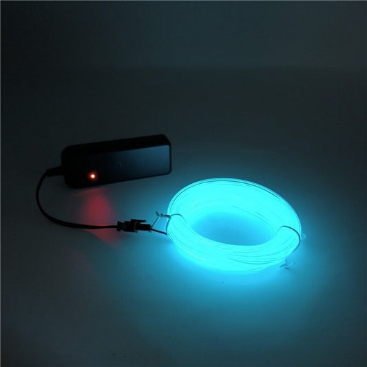 Luz de neón Ice Blue para difraz