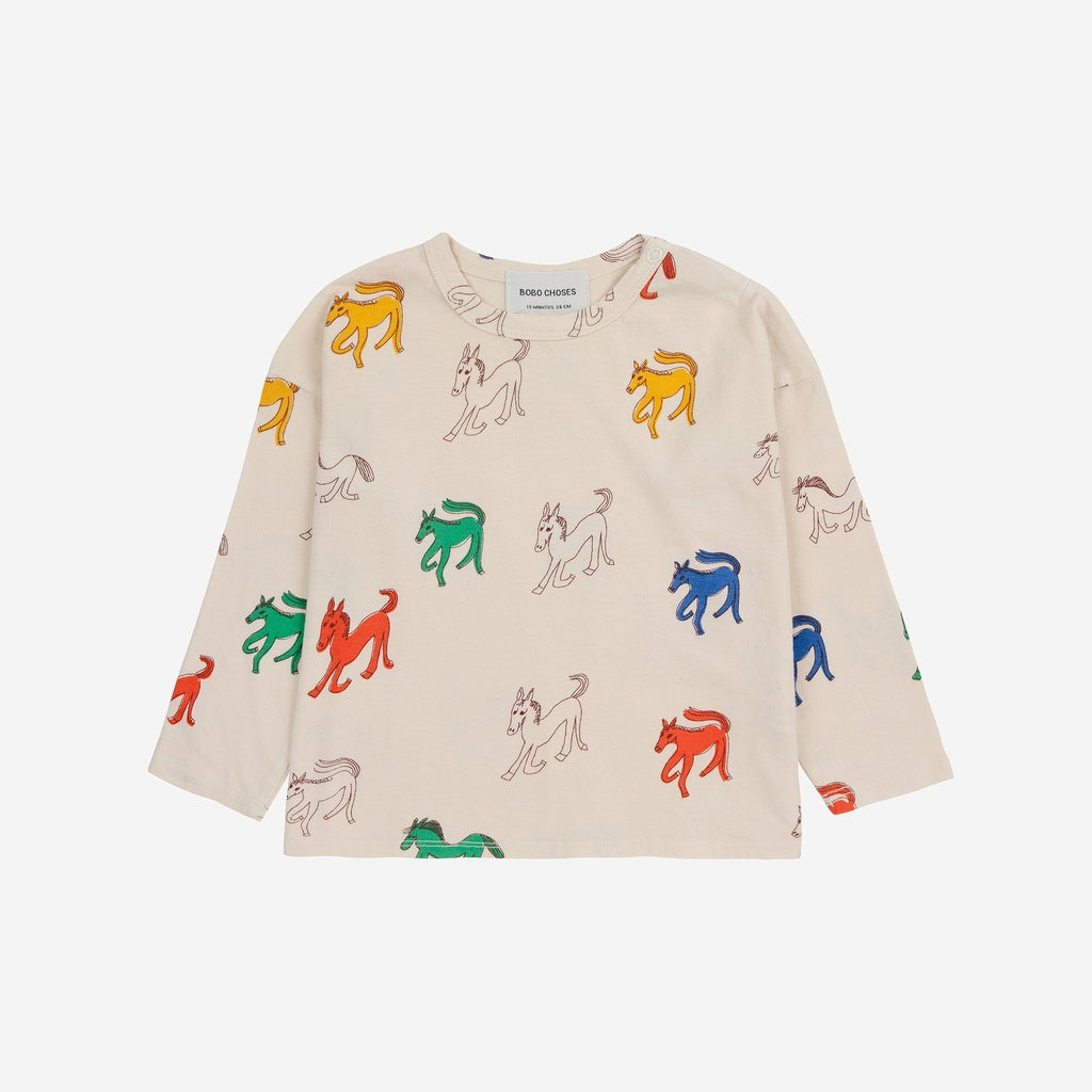 Camiseta bebé Wonder Horse BOBO CHOSES