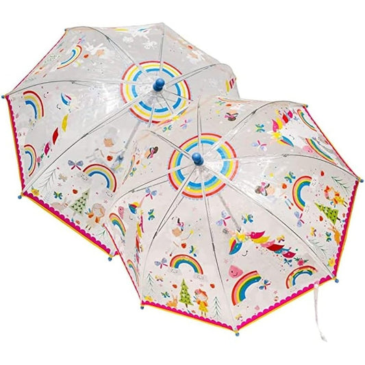 Paraguas cambia de color Rainbow Fairy