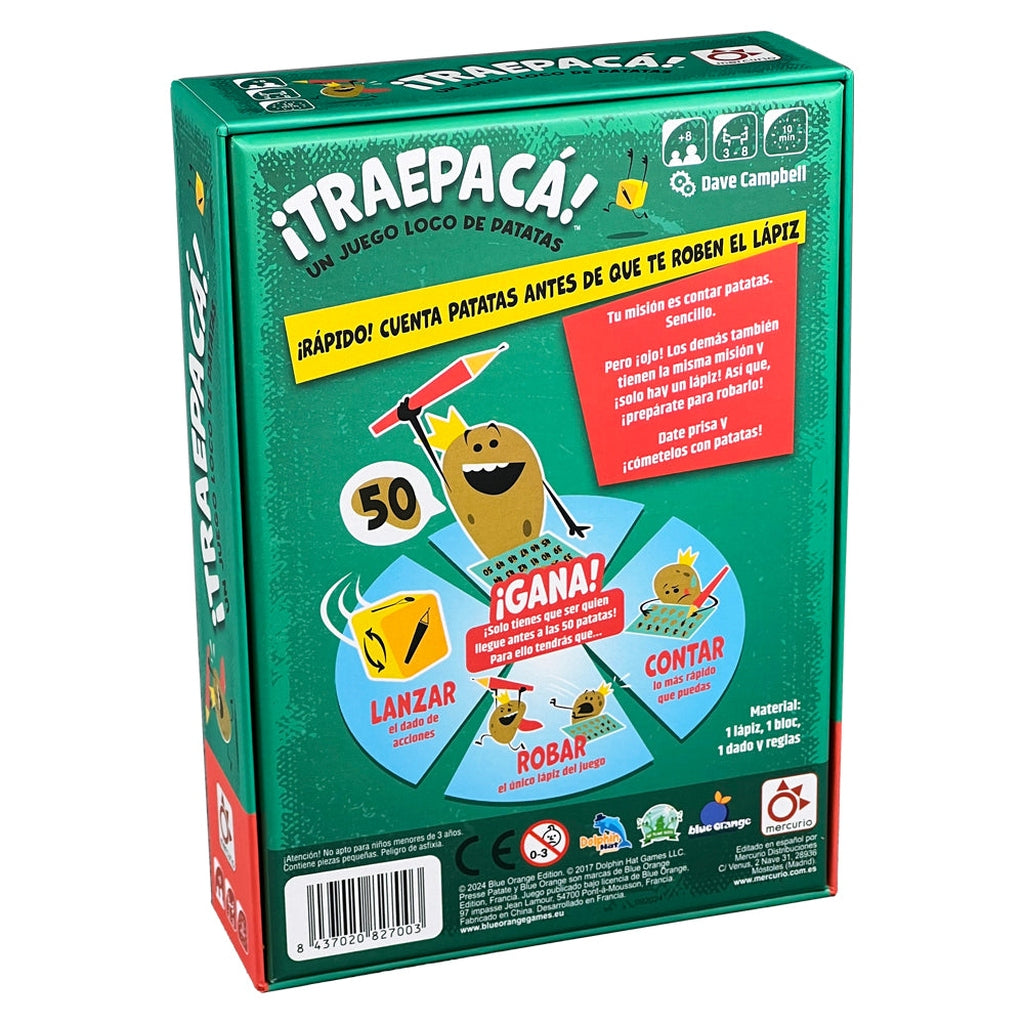 ¡Traepacá! - Un juego loco de patatas MERCURIO