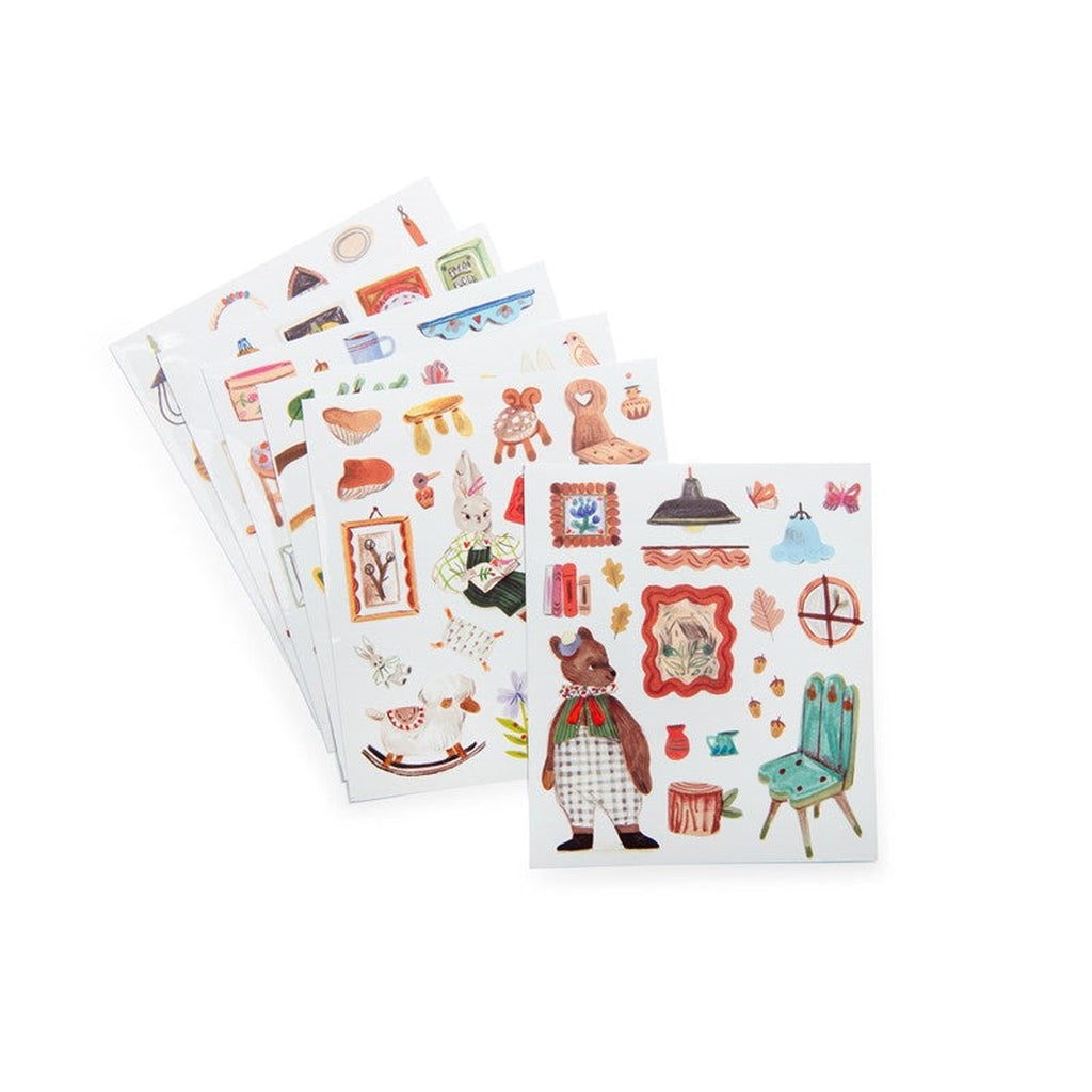 Cuaderno de pegatinas Minouchkas MOULIN ROTY