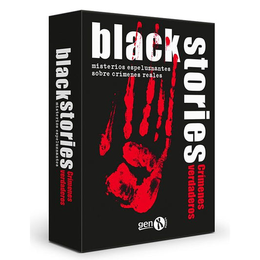 Black Stories Crímenes verdaderos GENX 12+ años