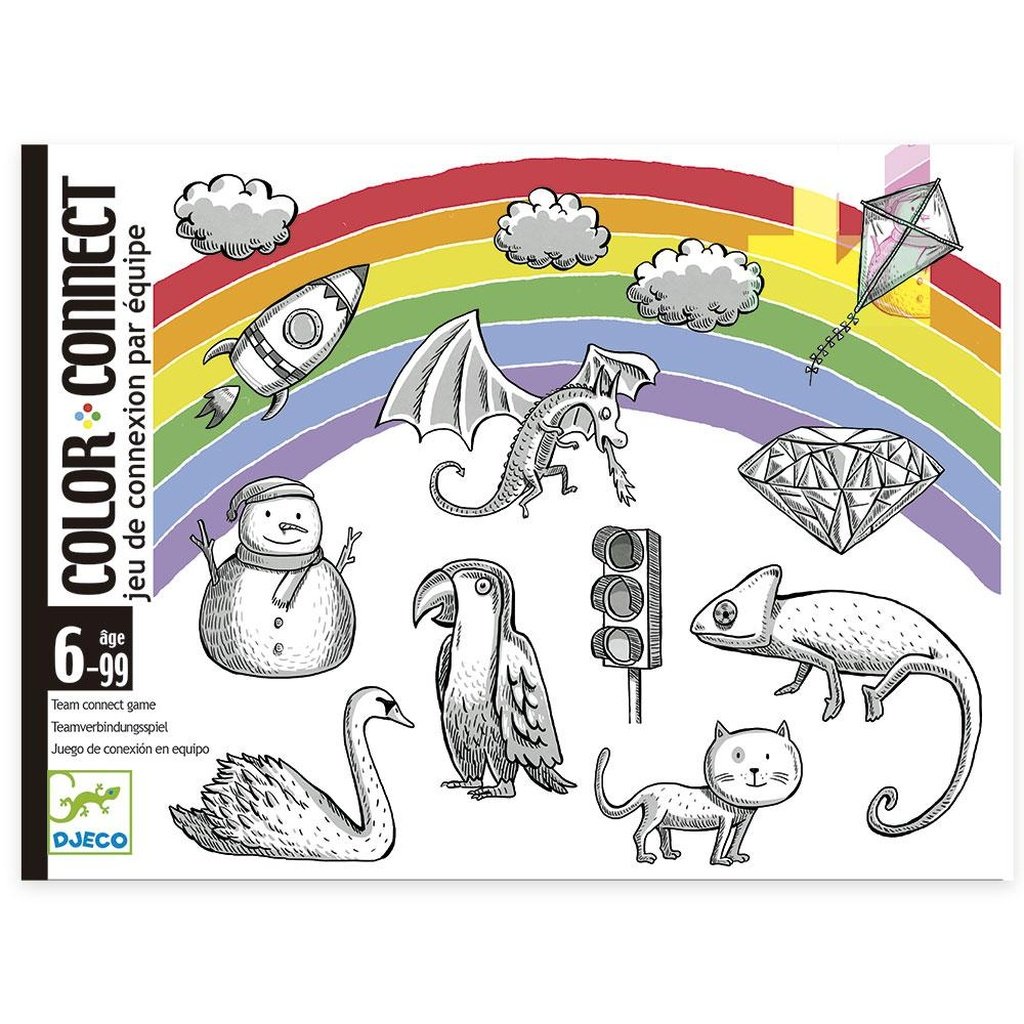 Color Connect - Juego de conexión por equipos DJECO