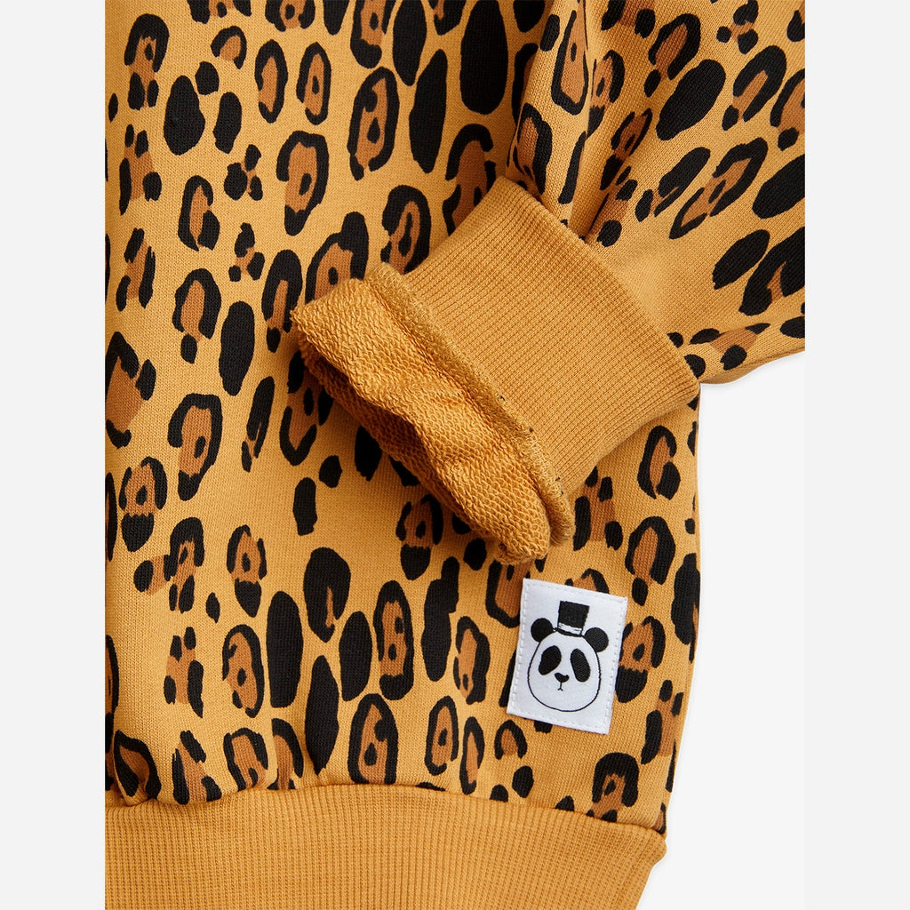 Sudadera bebé Basic Leopard MINI RODINI