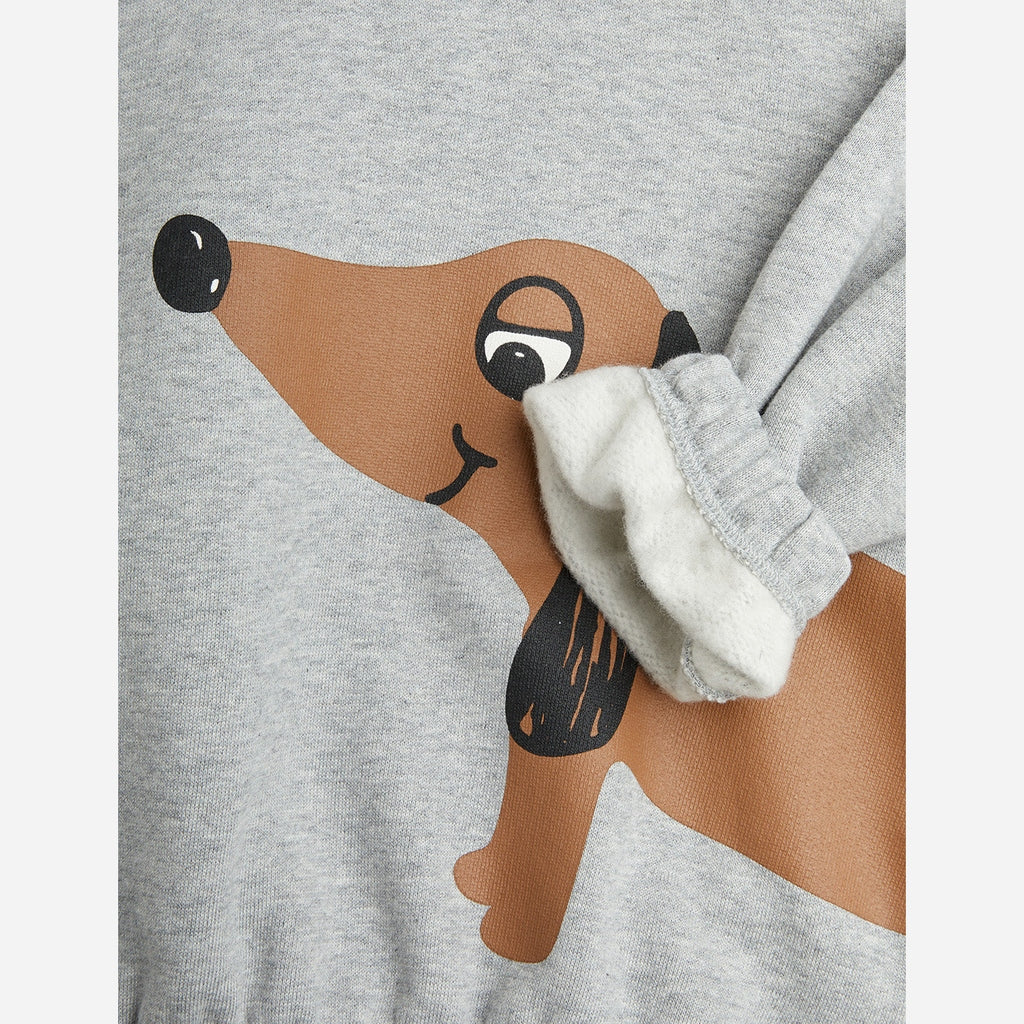 Sudadera gris Dog MINI RODINI