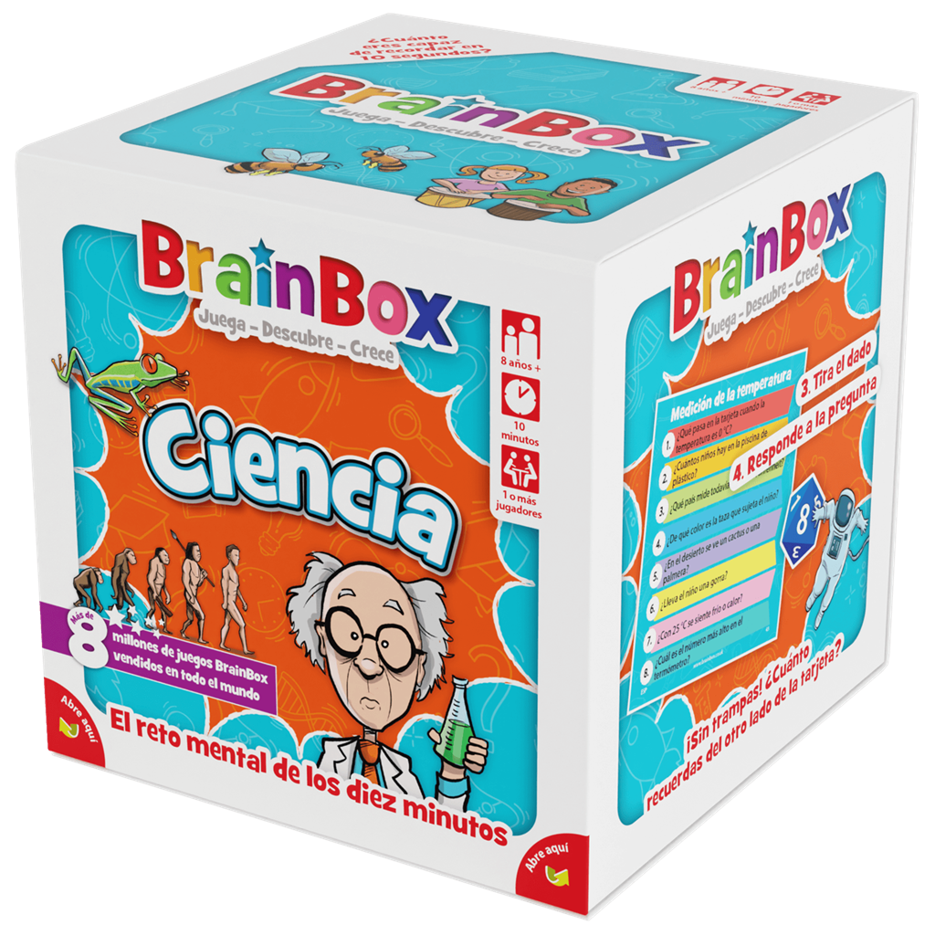 BrainBox Ciencia - Juego de memoria