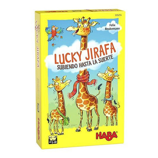 Lucky Jirafa juego de composición de HABA