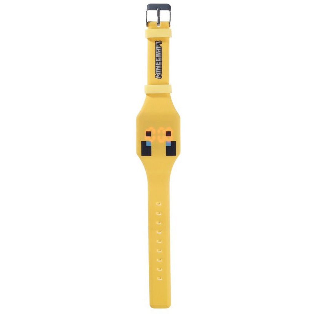 Reloj de pulsera LED Minecraft - Amarillo