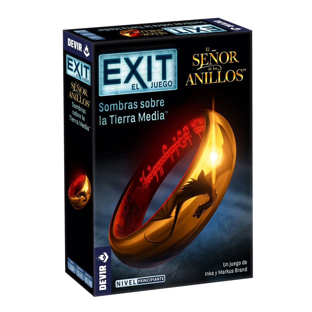 Exit: El señor de los anillos - Juego Escape Room DEVIR 10 +Años