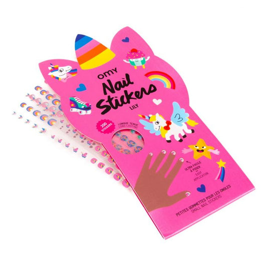 Pegatinas para uñas Unicornios OMY