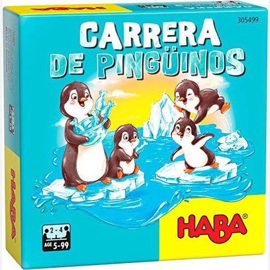 Carrera de Pinguinos Juego de suerte de HABA