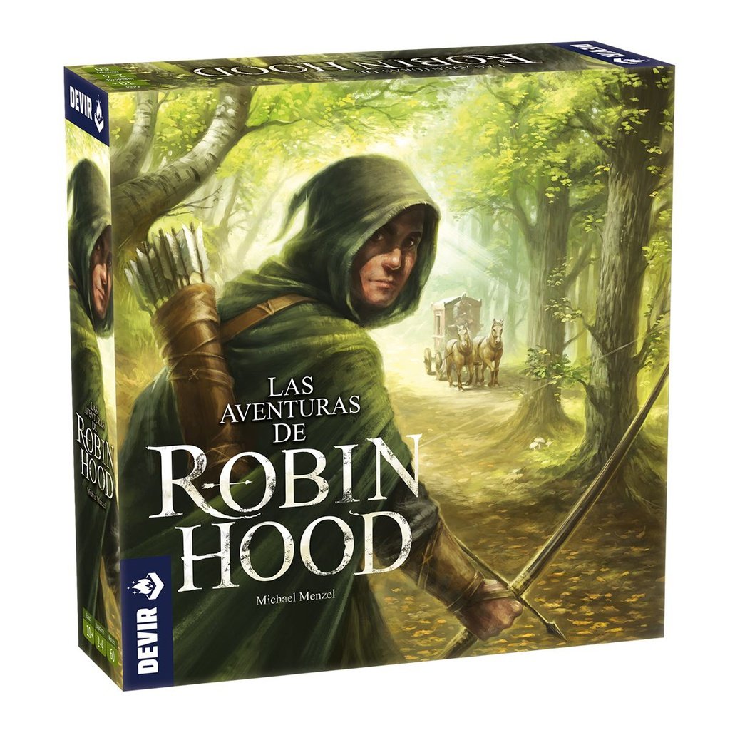 Las aventuras de Robin Hood - Juego de mesa cooperativo DEVIR 10 +Años