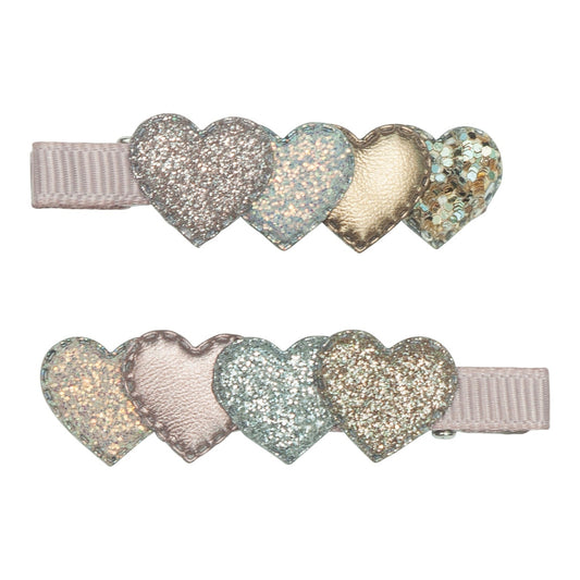 Clips Layered Heart MIMI & LULA