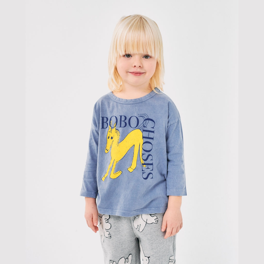 Camiseta gris Wonder Horse BOBO CHOSES