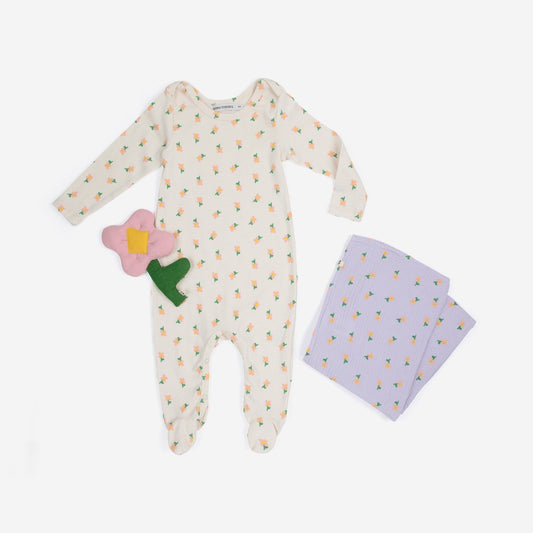 Conjunto bebé Pansy Flower BOBO CHOSES