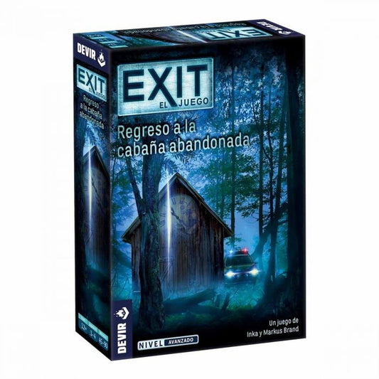 Exit: Regreso a la cabaña abandonada - Juego Escape Room DEVIR