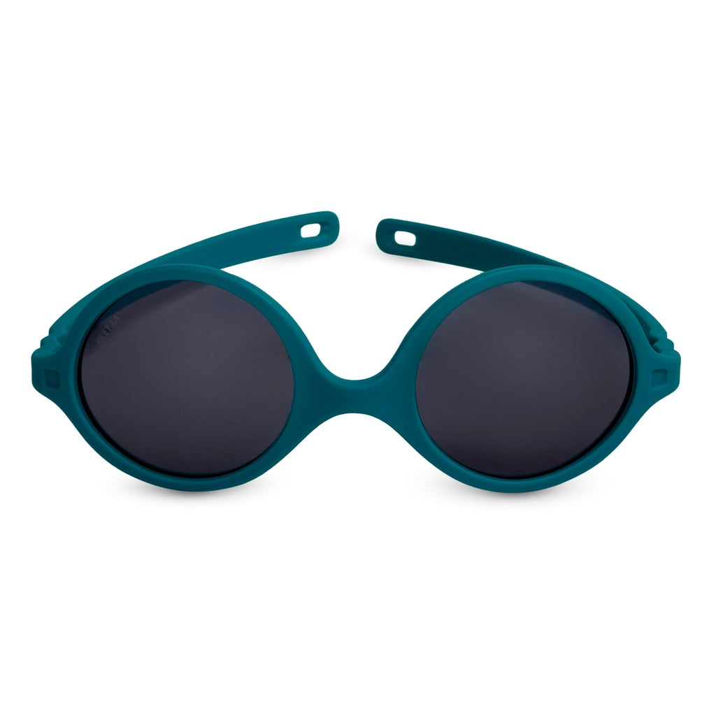 Gafas de sol bebé Diabola Peacok Green KIETLA