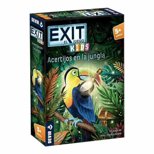 Exit Kids: Acertijo en la Jungla - Juego Escape Room DEVIR
