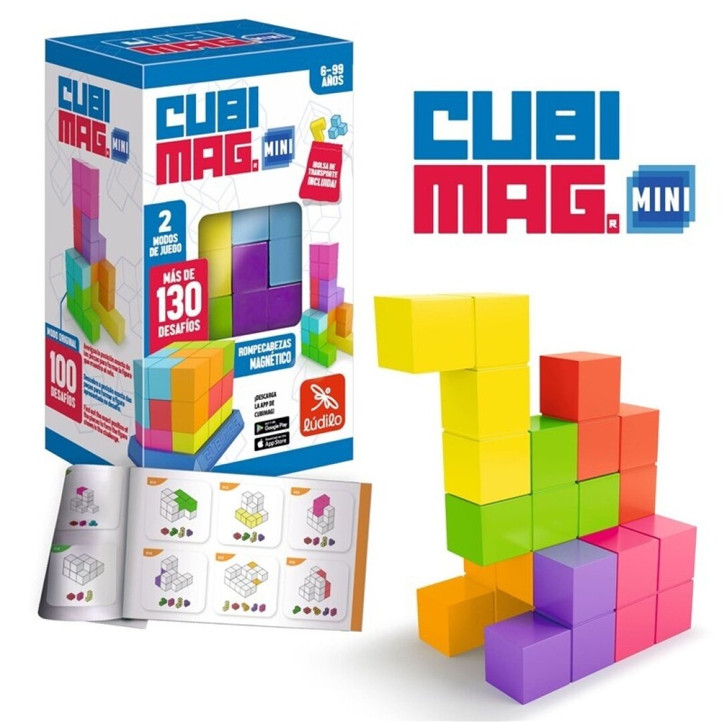 Cubimag Mini - Rompecabezas magnético LÚDILO