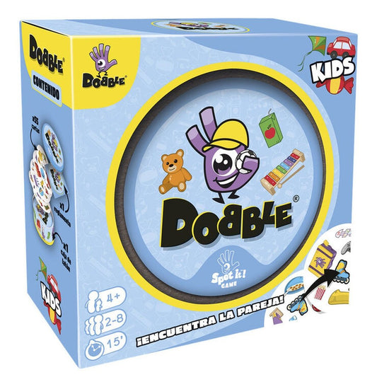 Dobble Kids - Juego de cartas de rapidez