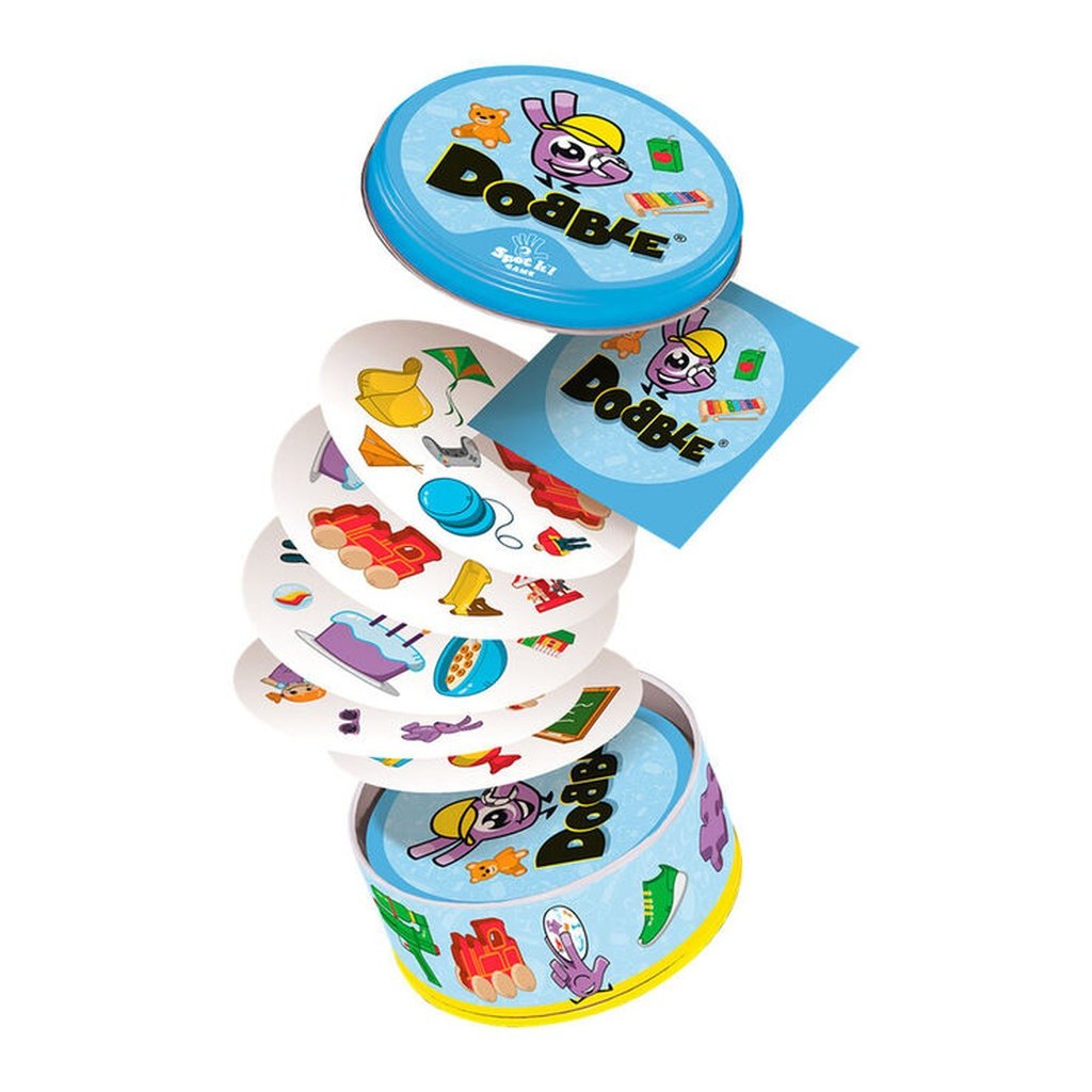 Dobble Kids - Juego de cartas de rapidez