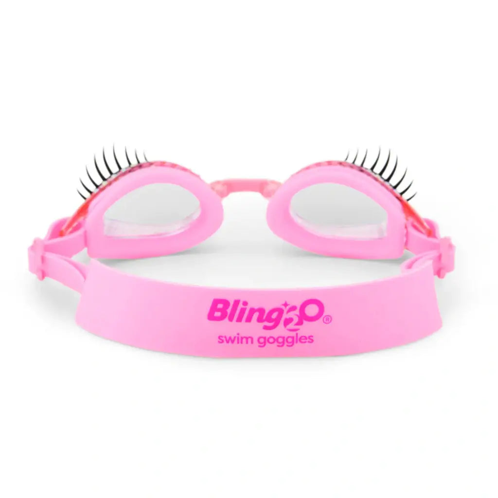 Gafas de natación Splash Lash - Powder Puff Pink BLING2O