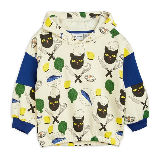 Sudadera con capucha Chef Cat MINI RODINI