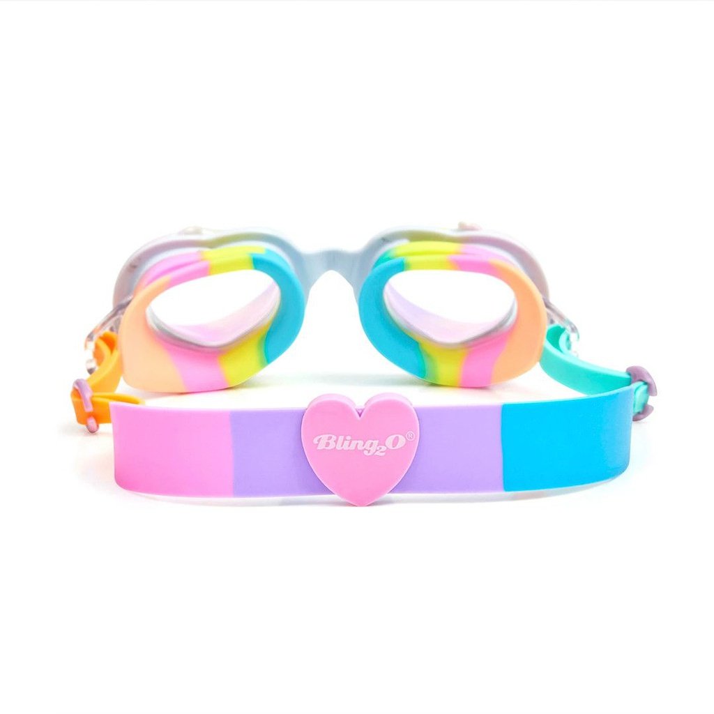 Gafas de natación Magical Ride Pony Ride Rainbow BLING2O