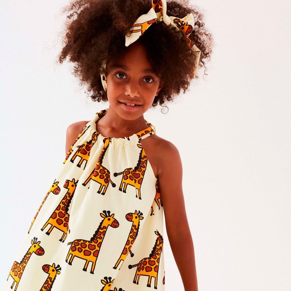 Vestido Yellow Giraffe KUKUKID