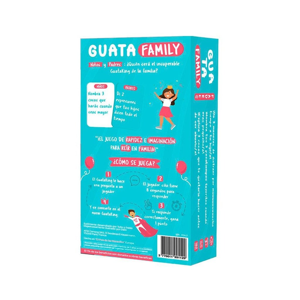 Guatafamily - Juego de mesa en familia