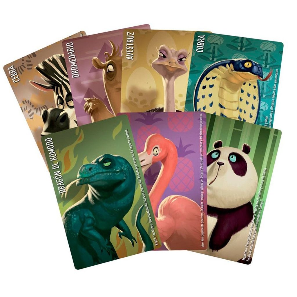 Similo Animales Salvajes - Juego de mesa cooperativo