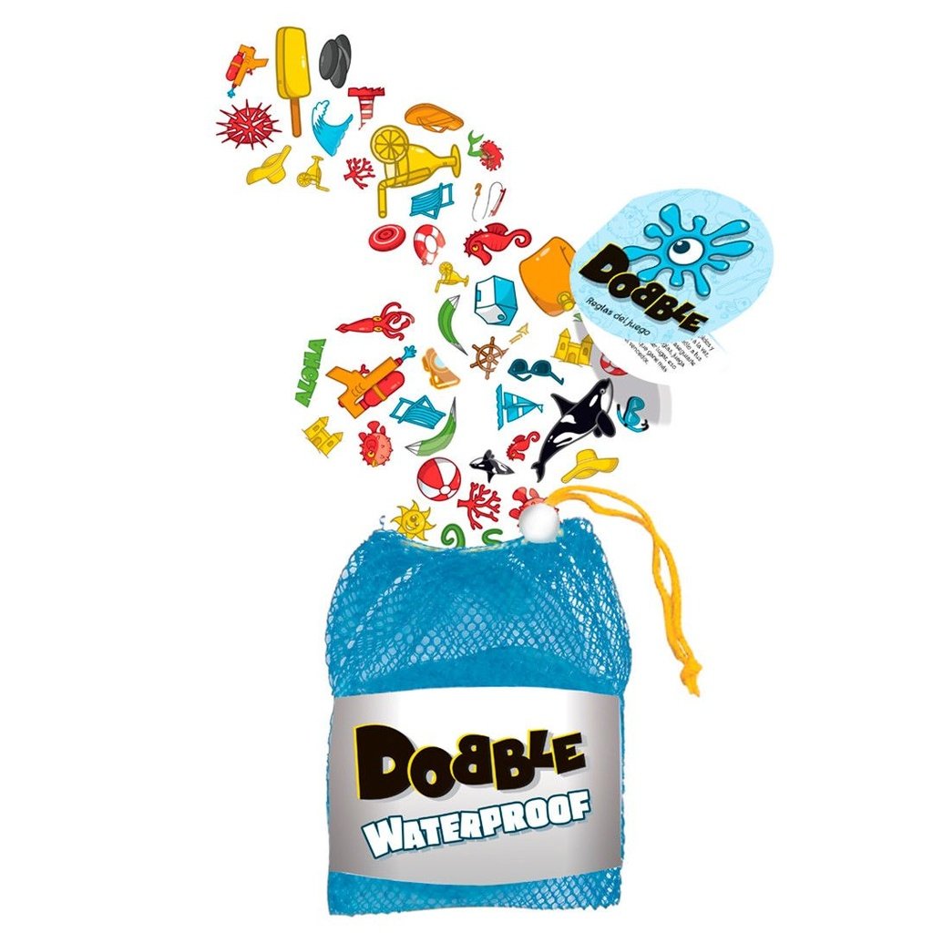 Dobble Waterproof - Juego de cartas de rapidez